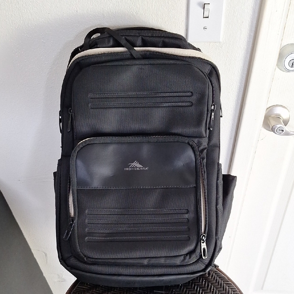 High Sierra Mens Laptop Backpack - Picture 1 of 9